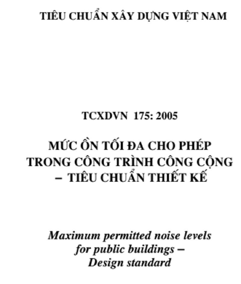 Tieu chuan ve do on TCXDVN 175 2005