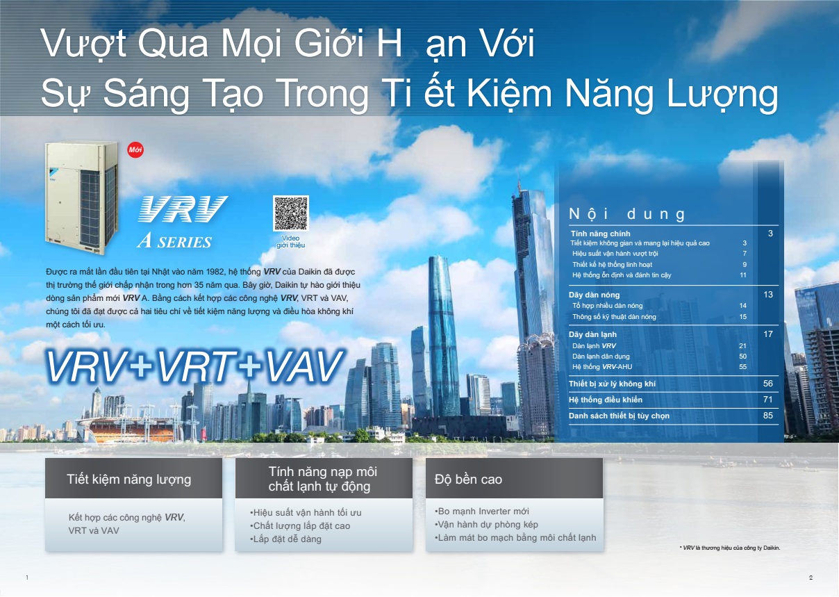 May lanh trung tam Daikin VRV A - SAVA M&E - Công Ty Cơ Điện Lạnh